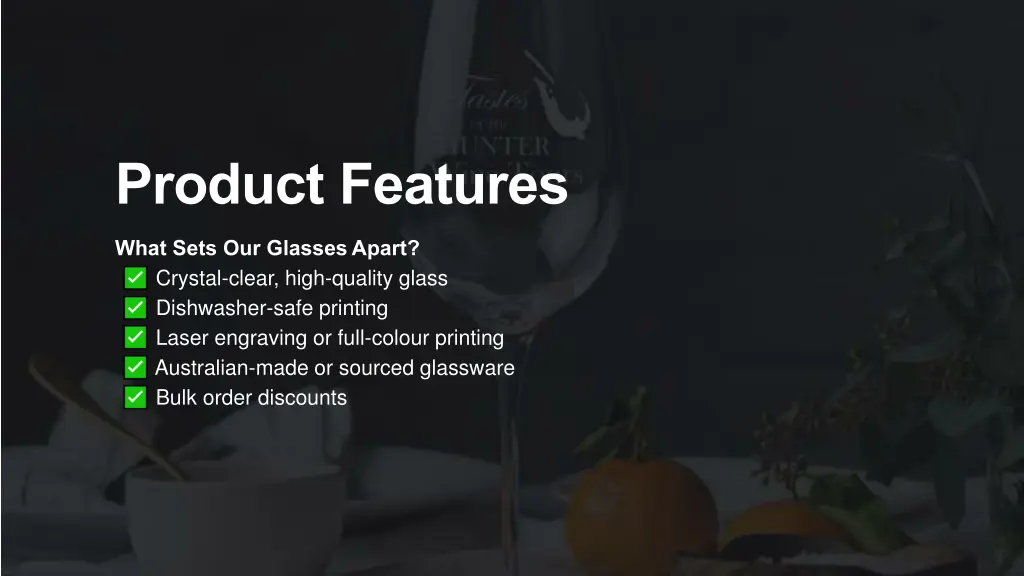 product features