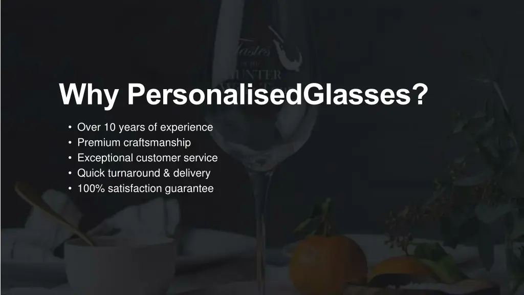 why personalisedglasses