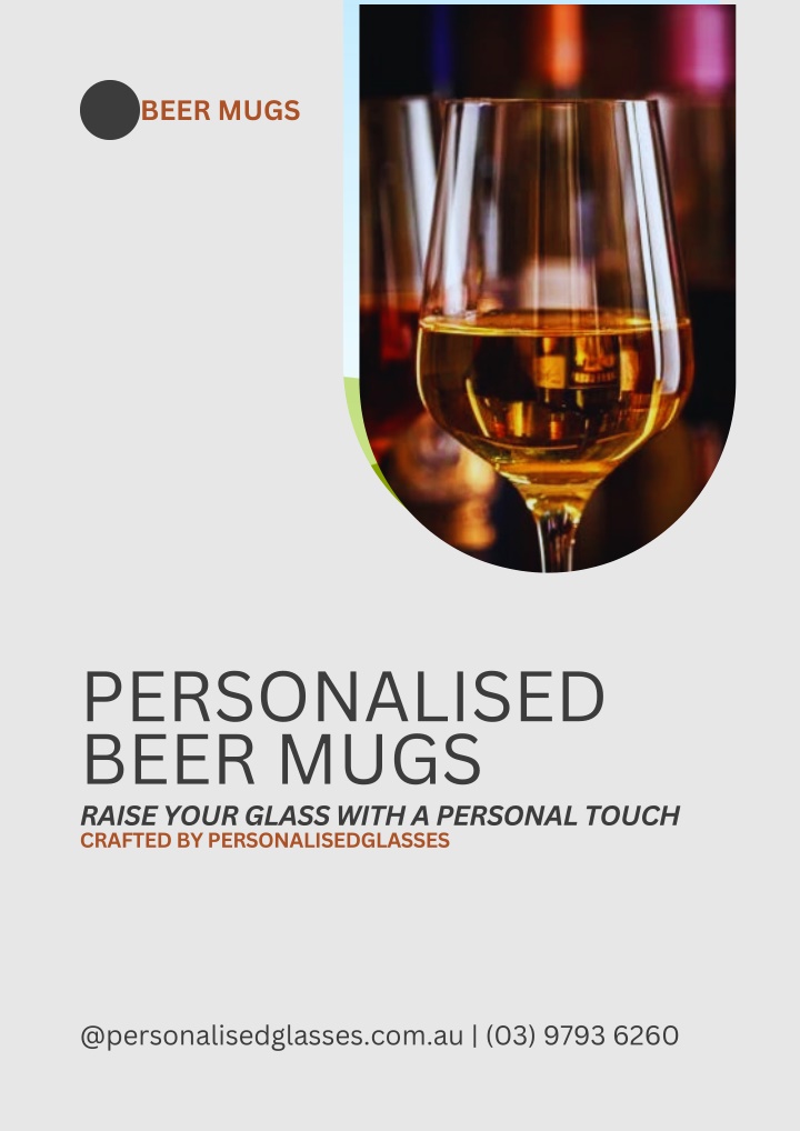 beer mugs