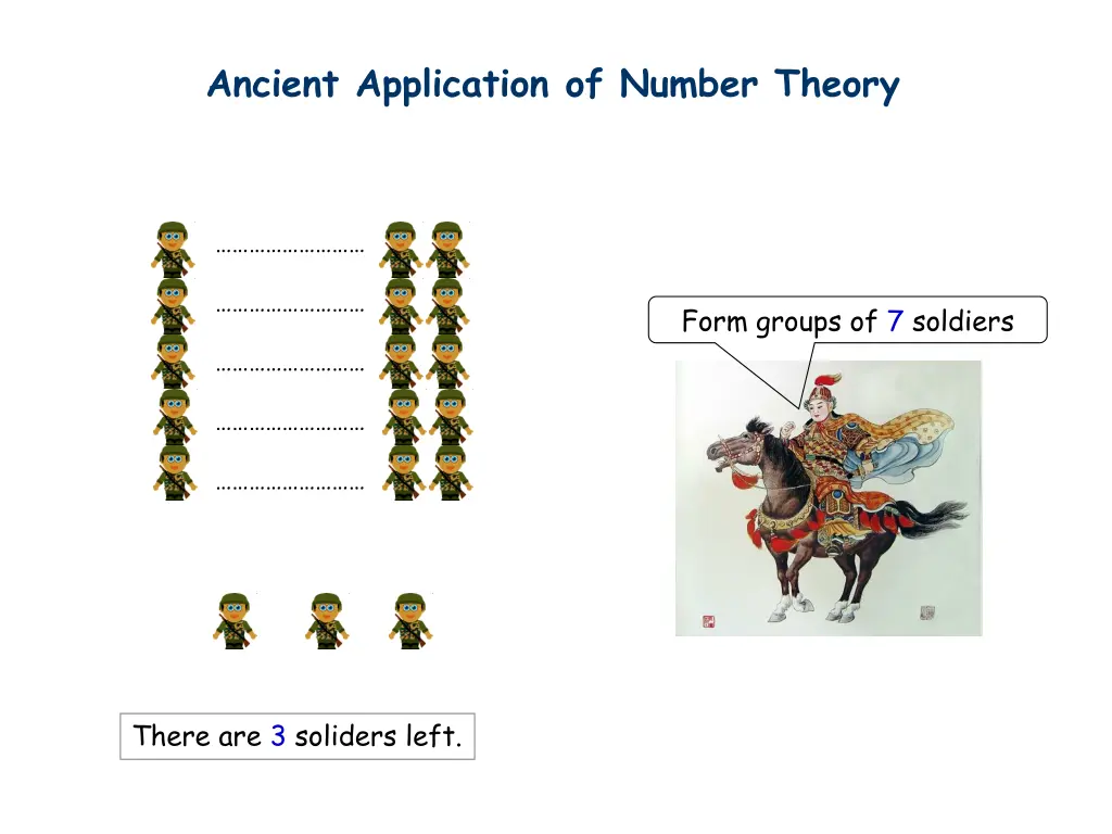 ancient application of number theory 2