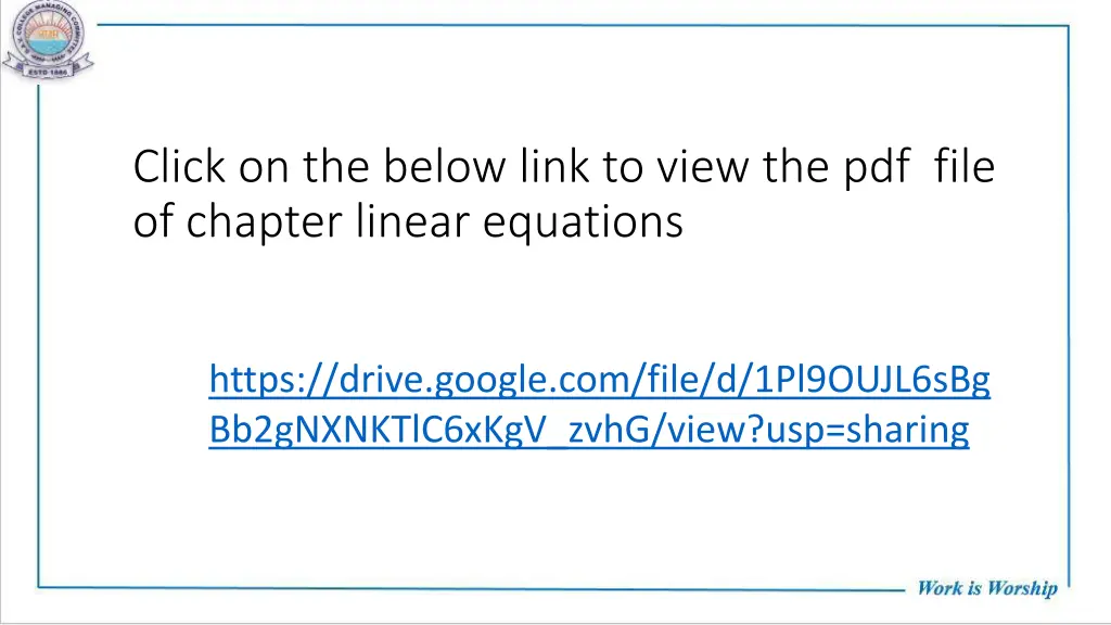 click on the below link to view the pdf file