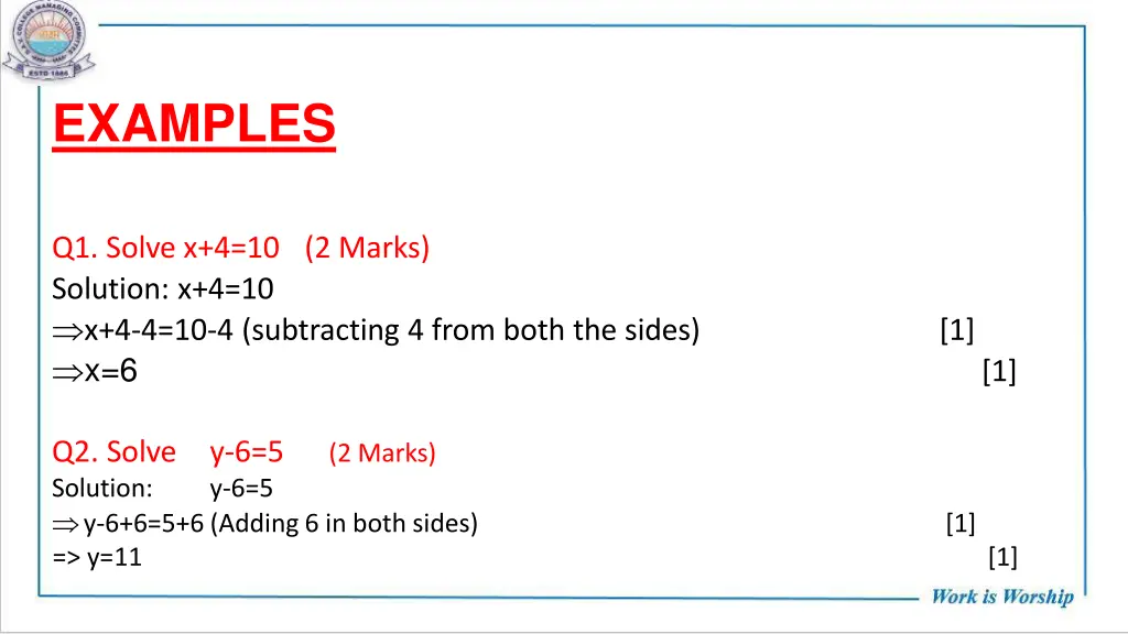 examples
