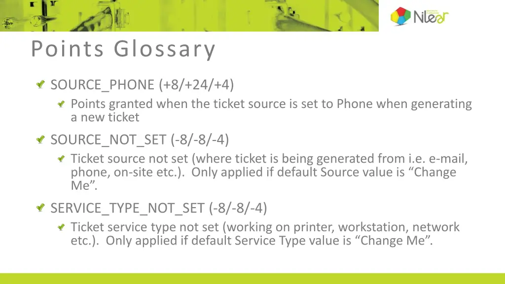 points glossary 3