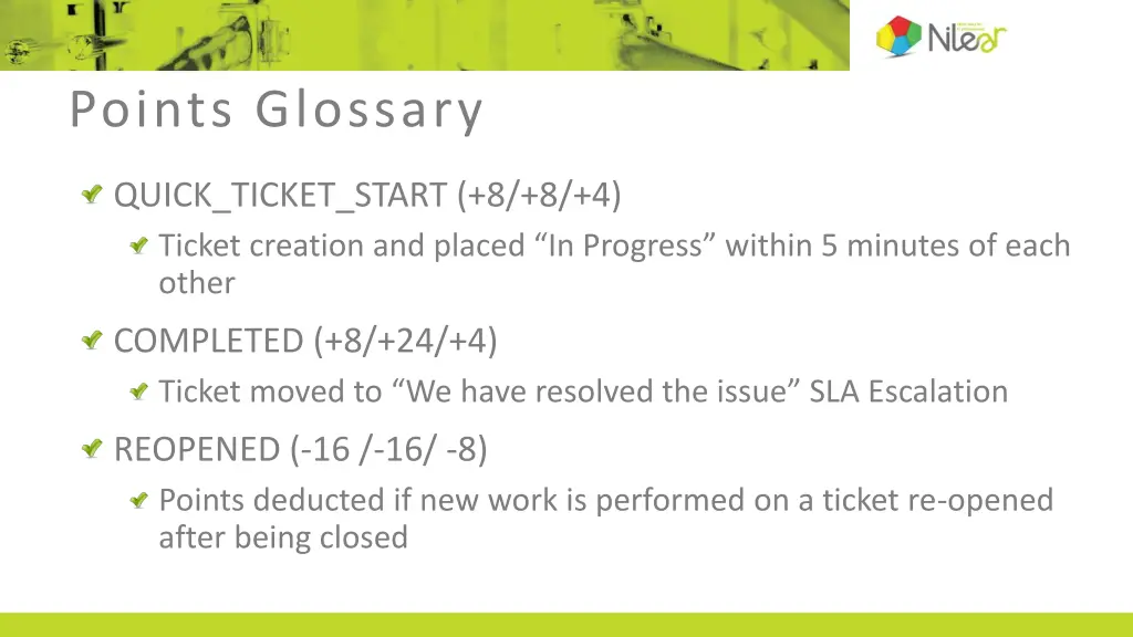 points glossary 5