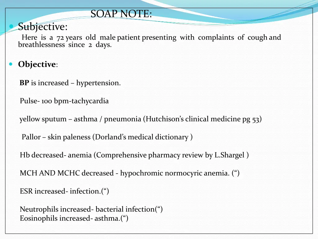 soap note