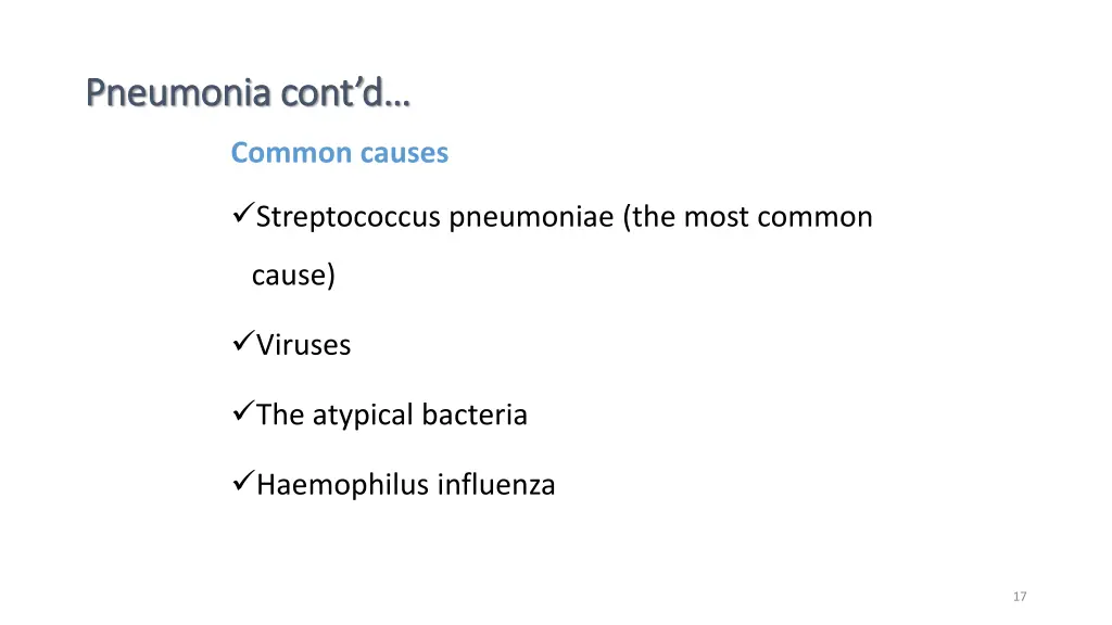 pneumonia cont d pneumonia cont d 11