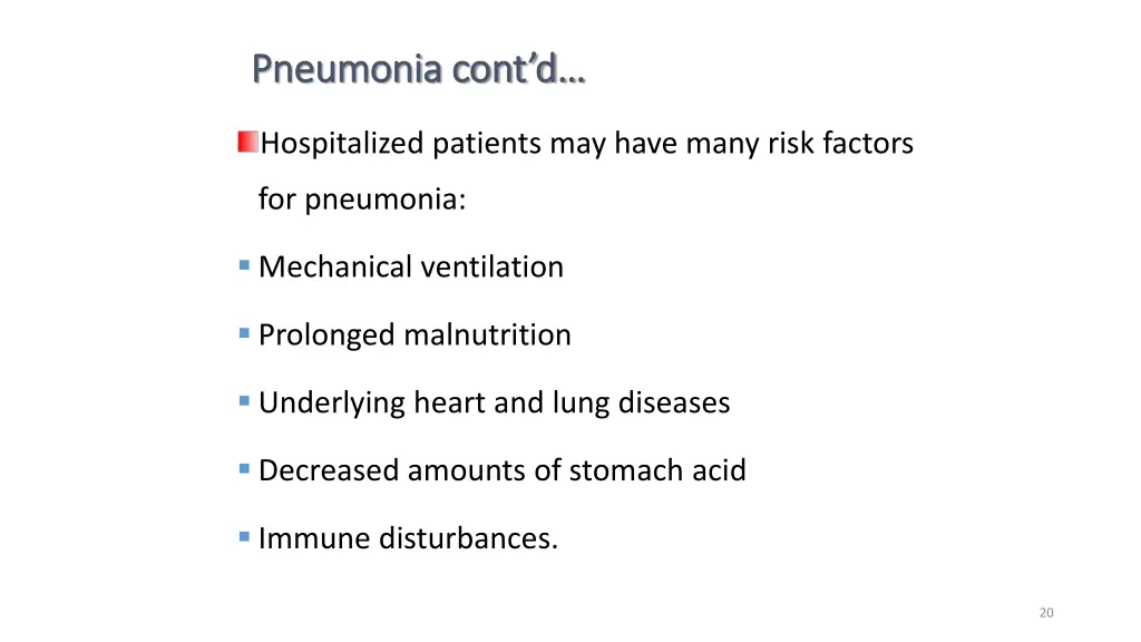 pneumonia cont d pneumonia cont d 14
