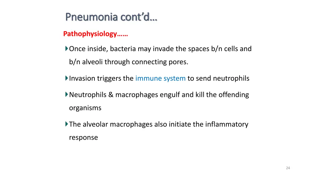 pneumonia cont d pneumonia cont d 17