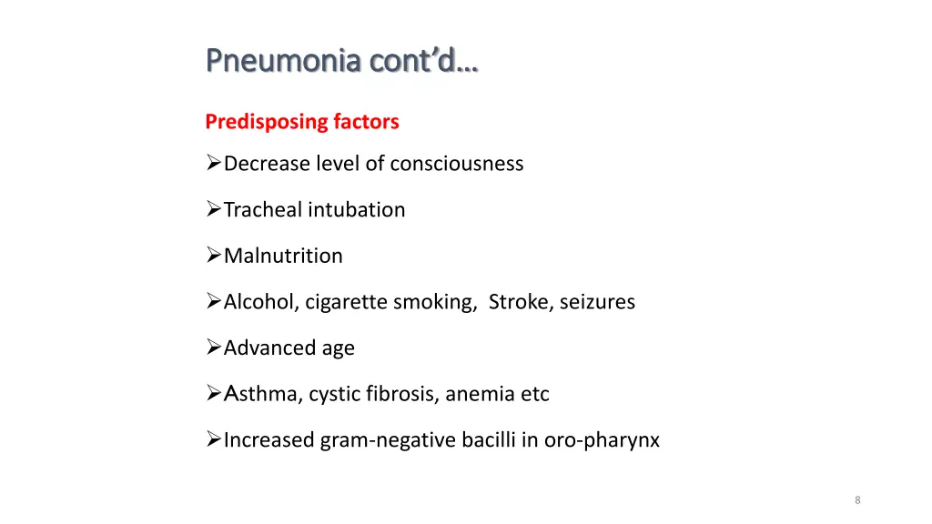 pneumonia cont d pneumonia cont d 4