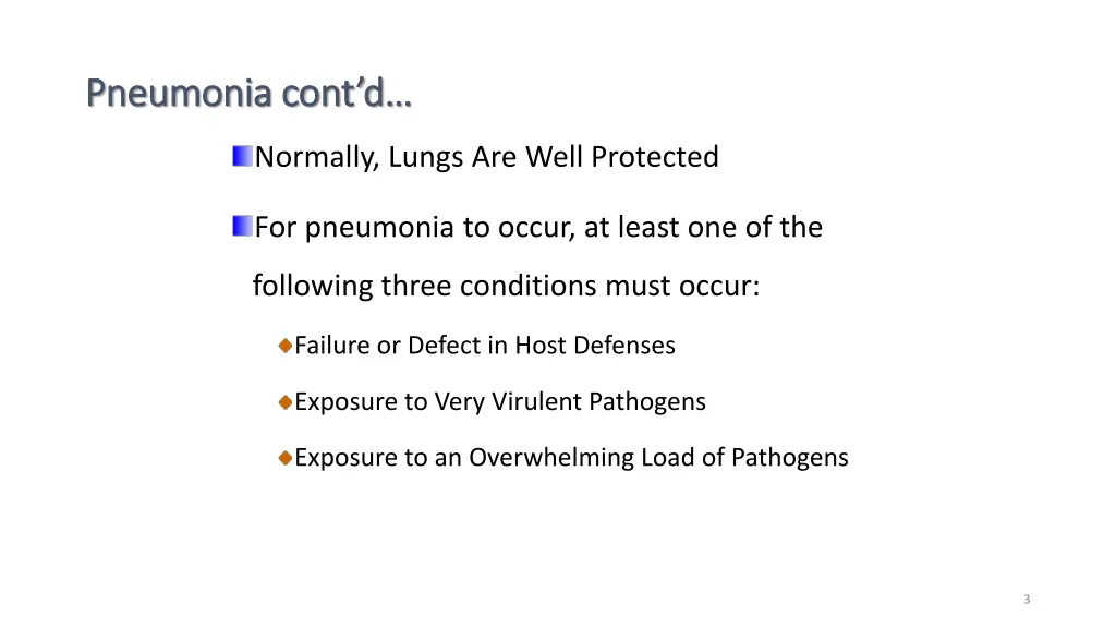 pneumonia cont d pneumonia cont d