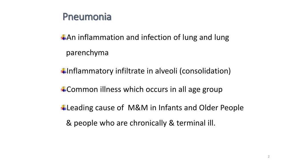 pneumonia pneumonia