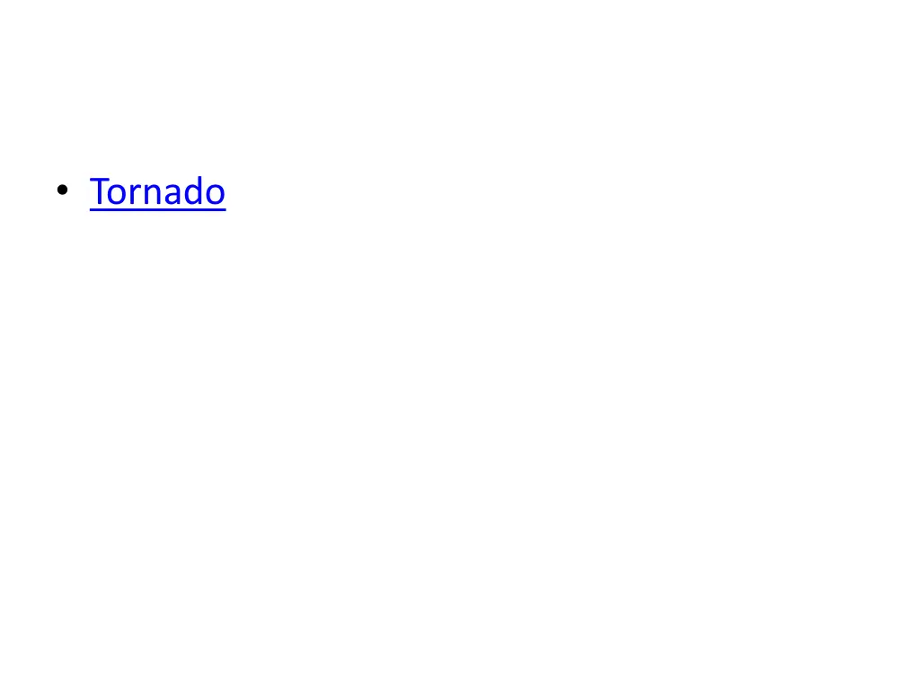 tornado