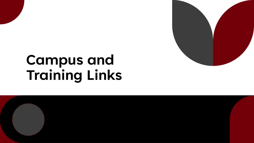 campus and training links