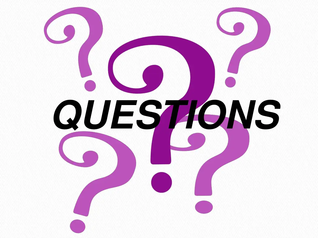 questions