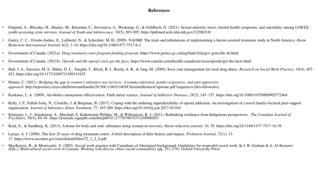references 1