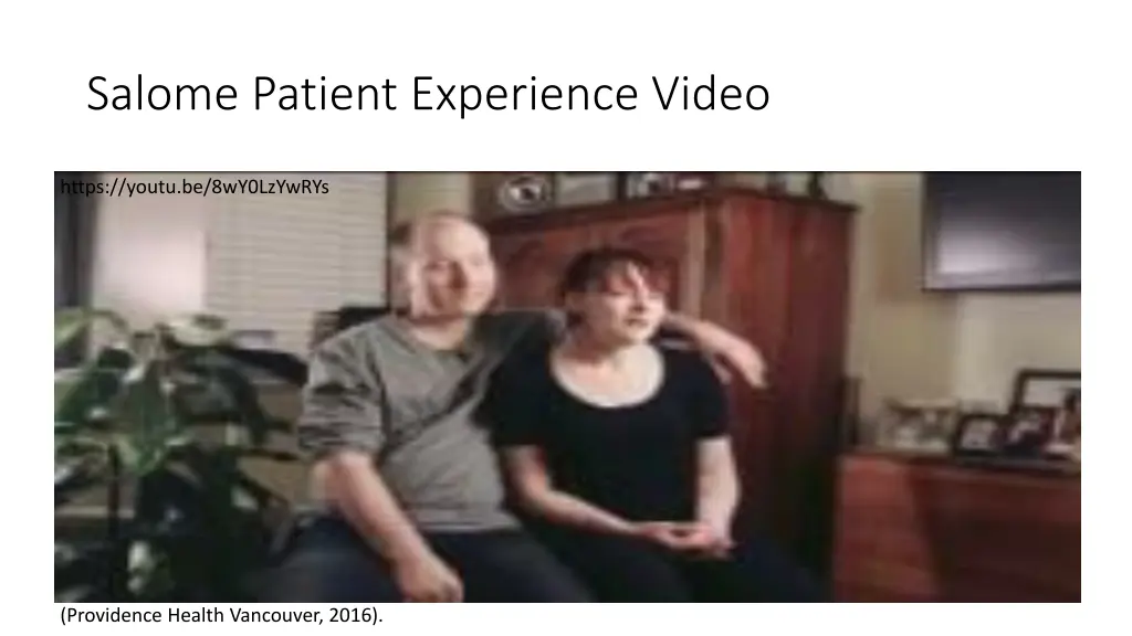 salome patient experience video