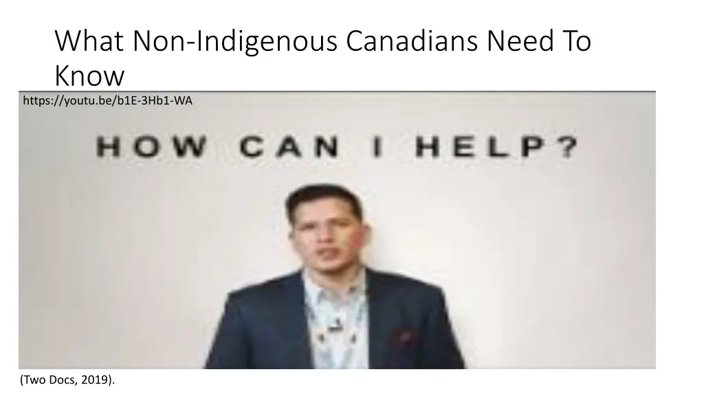 what non indigenous canadians need to know https