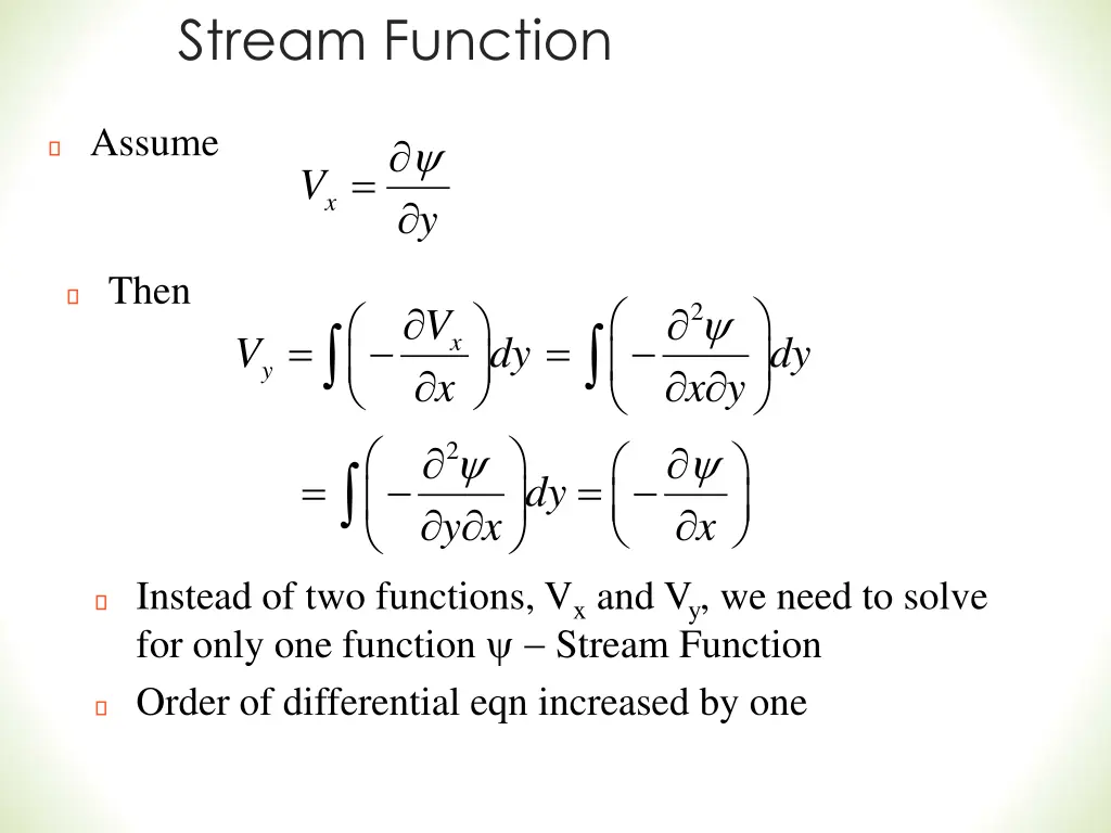 stream function