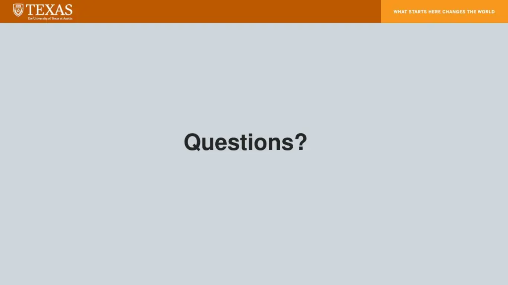 questions