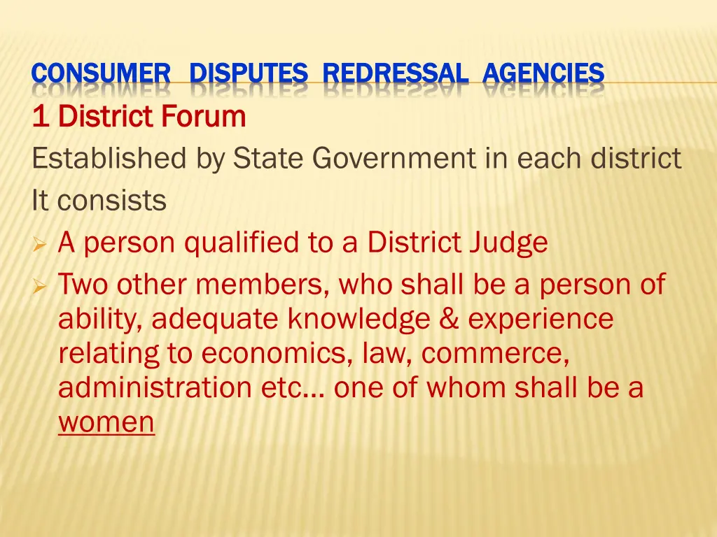 consumer consumer disputes 1 district forum