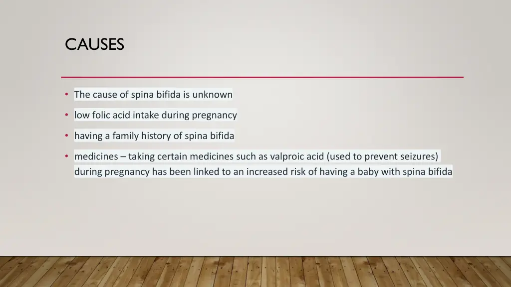 causes
