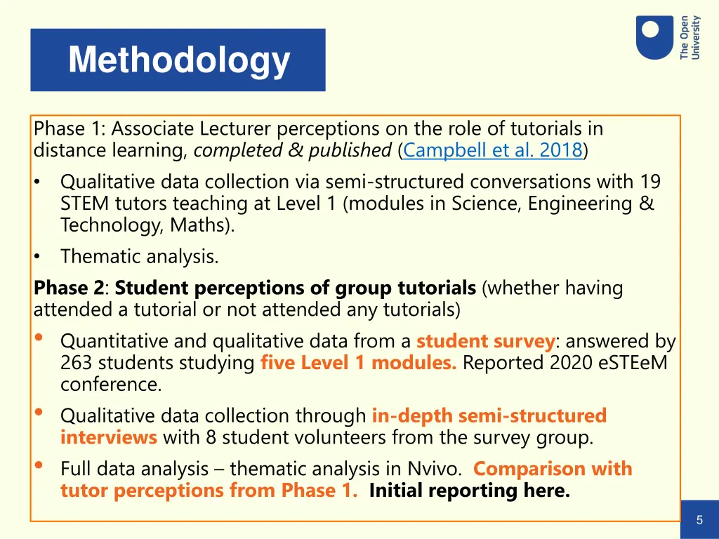 methodology