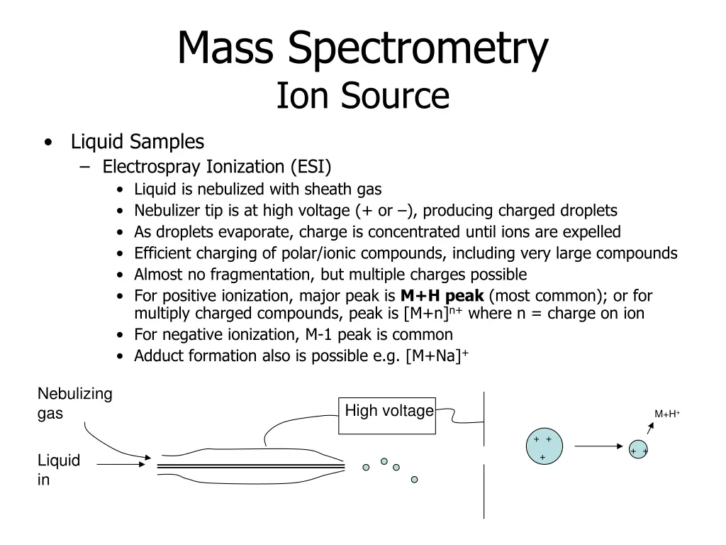 mass spectrometry ion source 1