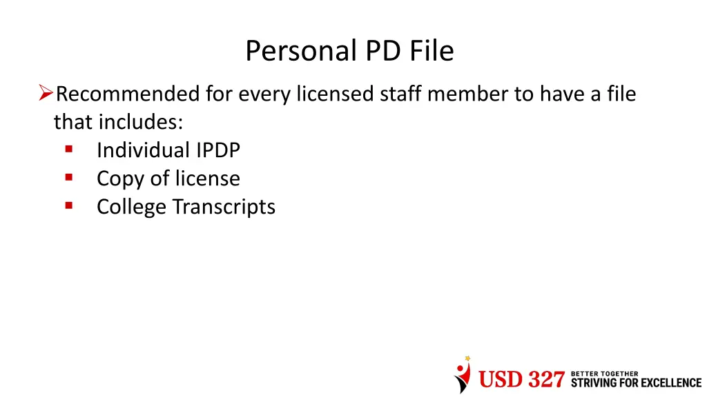 personal pd file