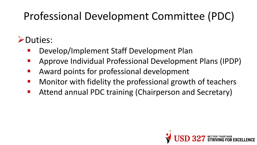 professional development committee pdc 2