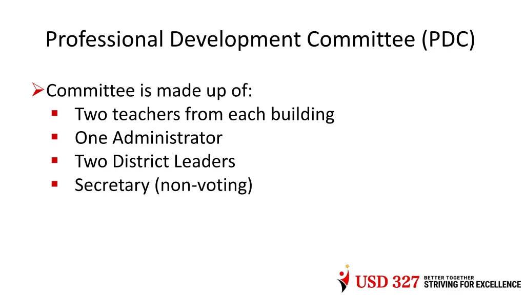 professional development committee pdc