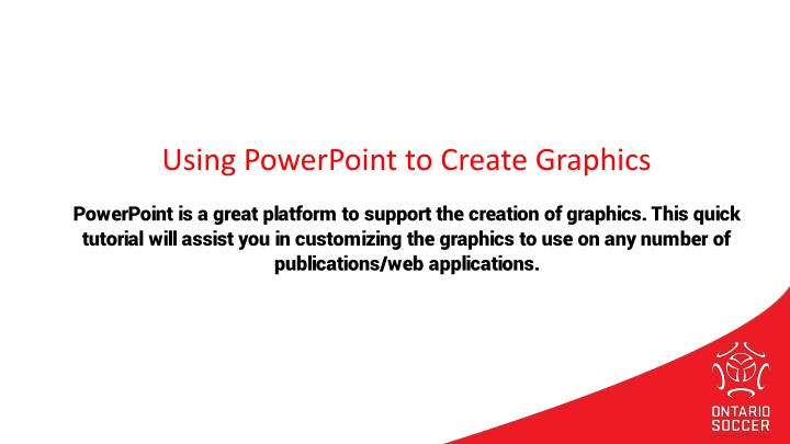 using powerpoint to create graphics