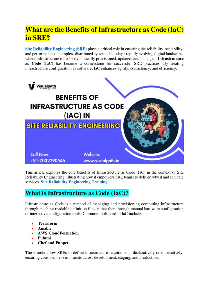 what are the benefits of infrastructure as code