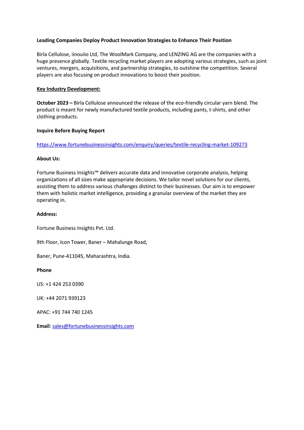 leading companies deploy product innovation