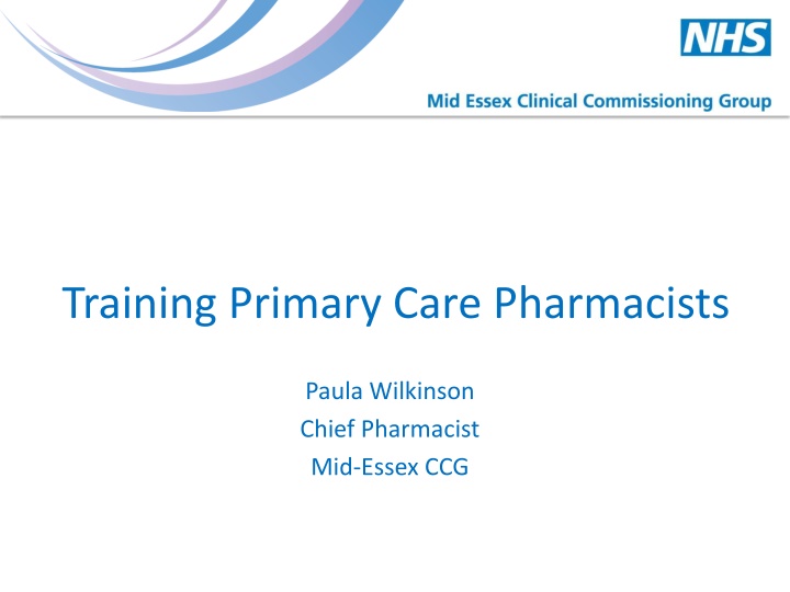 training primary care pharmacists