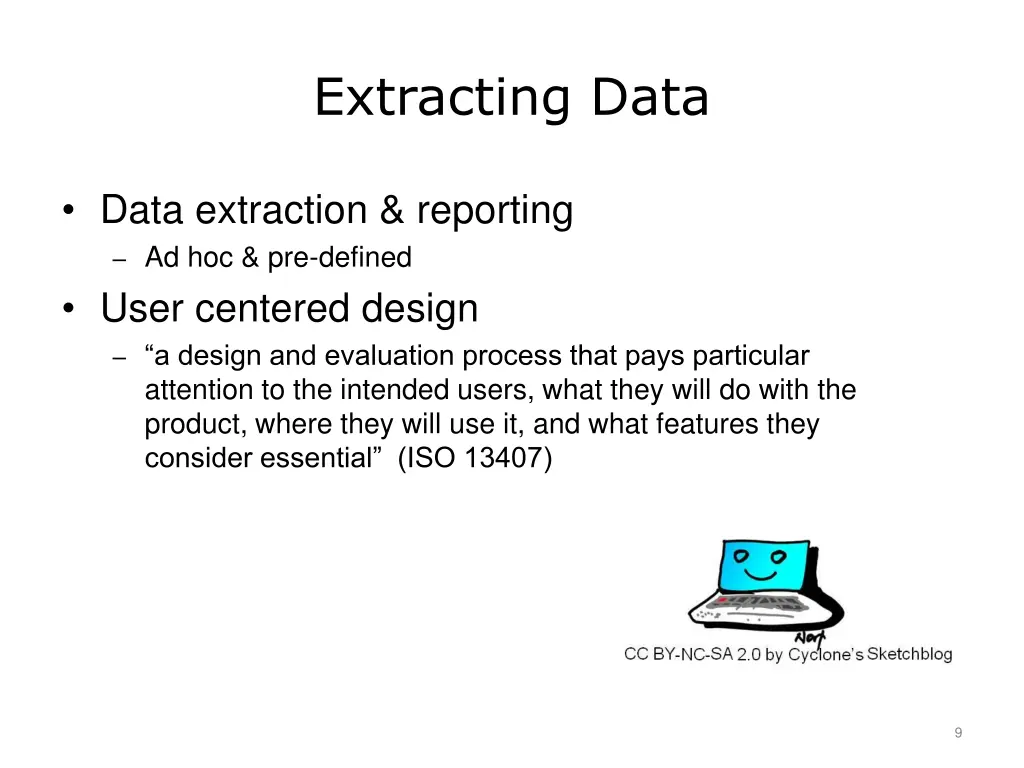 extracting data
