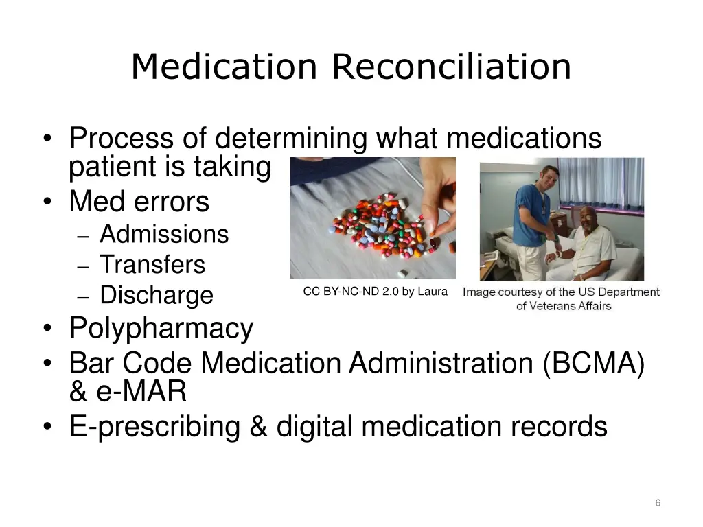 medication reconciliation