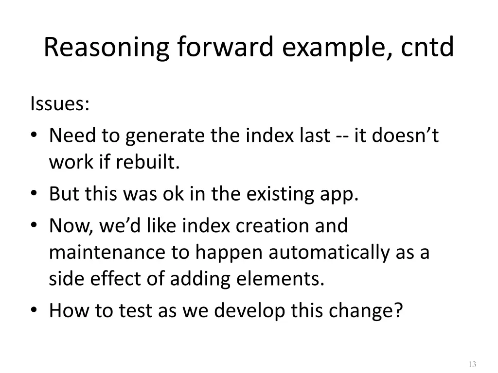 reasoning forward example cntd