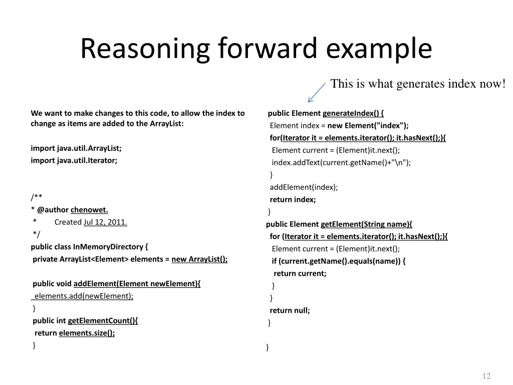 reasoning forward example