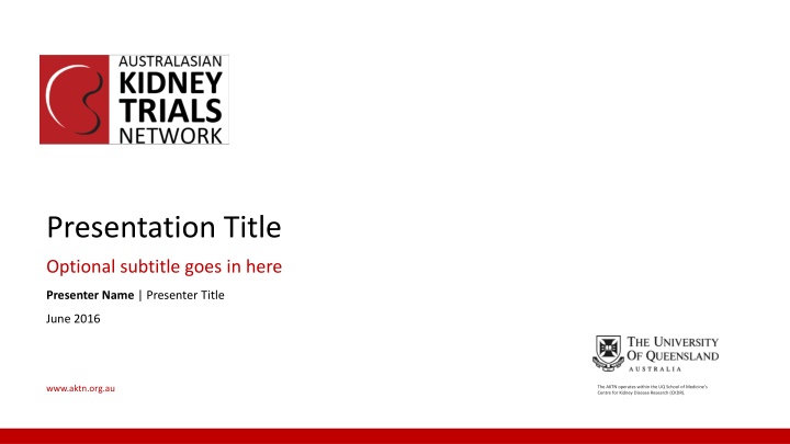 presentation title