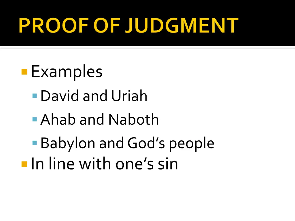 examples david and uriah ahab and naboth babylon