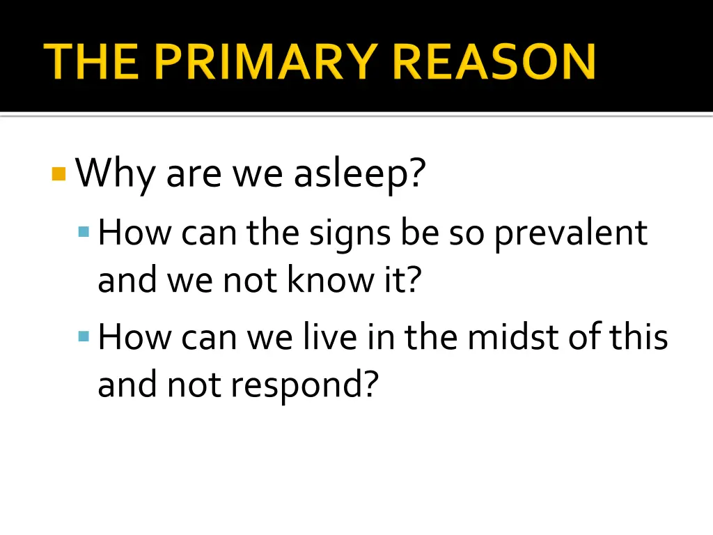 why are we asleep how can the signs