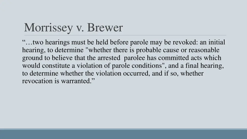 morrissey v brewer