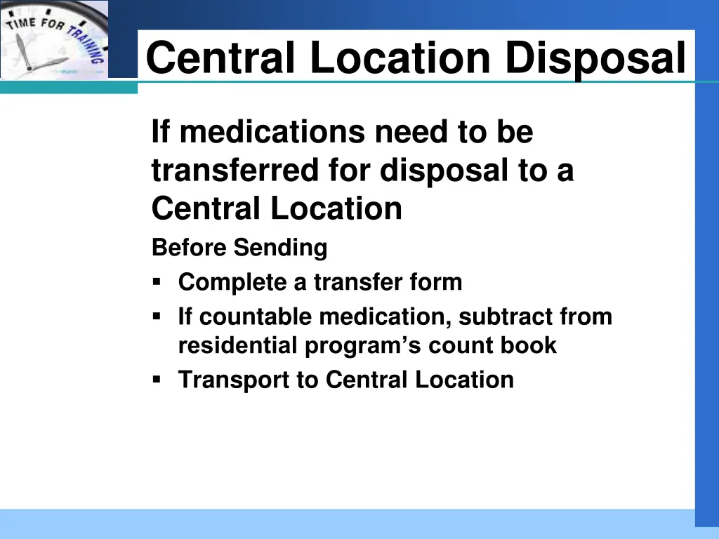company logo central location disposal