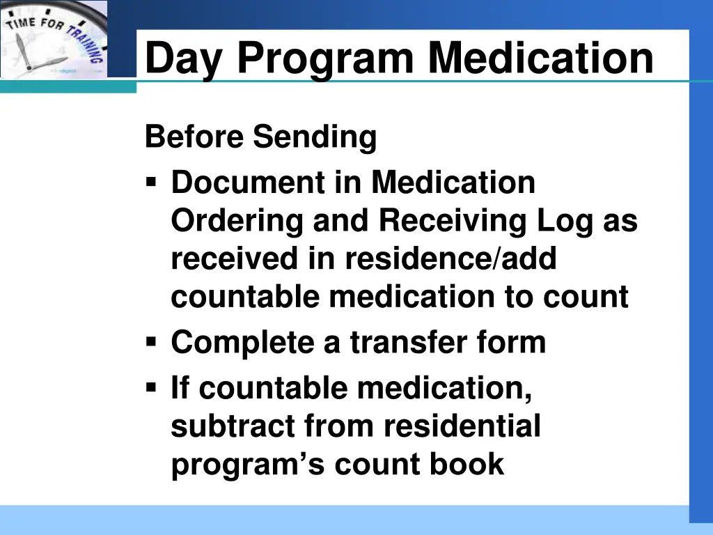 company logo day program medication