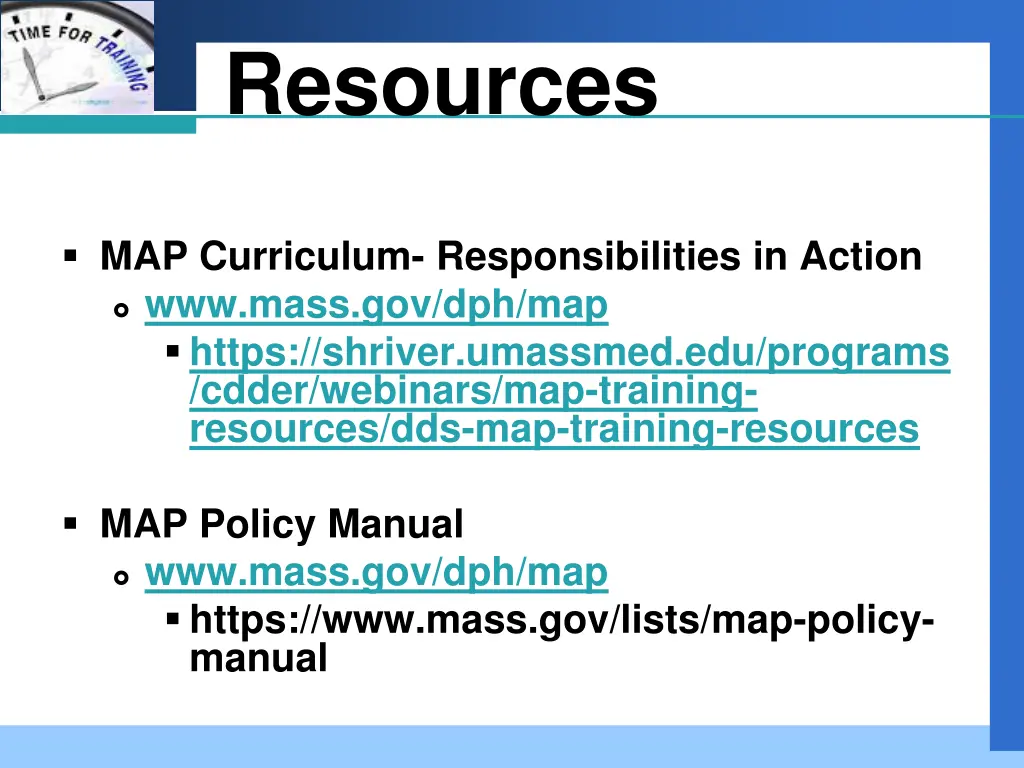 resources