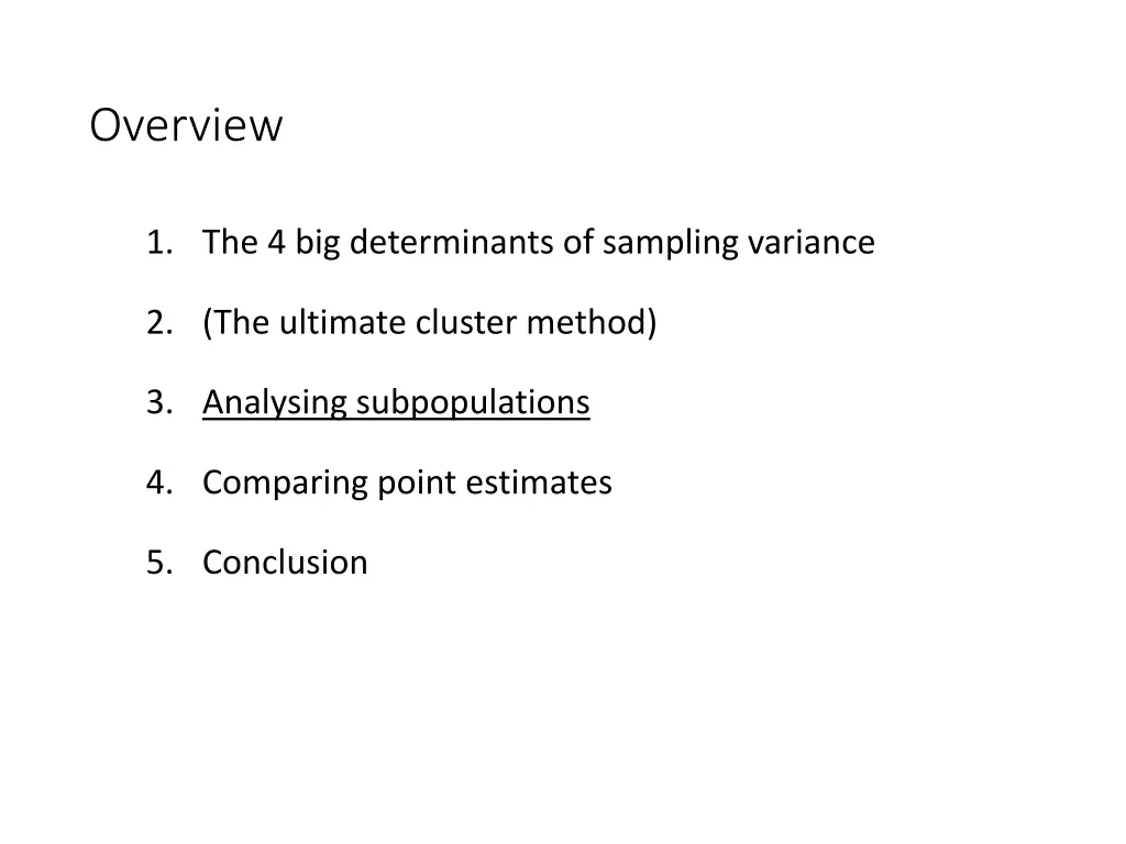 overview 2