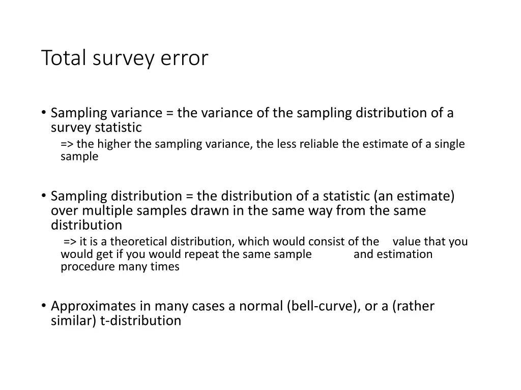 total survey error 3