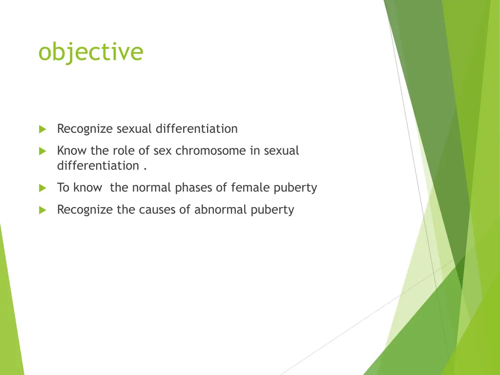 objective