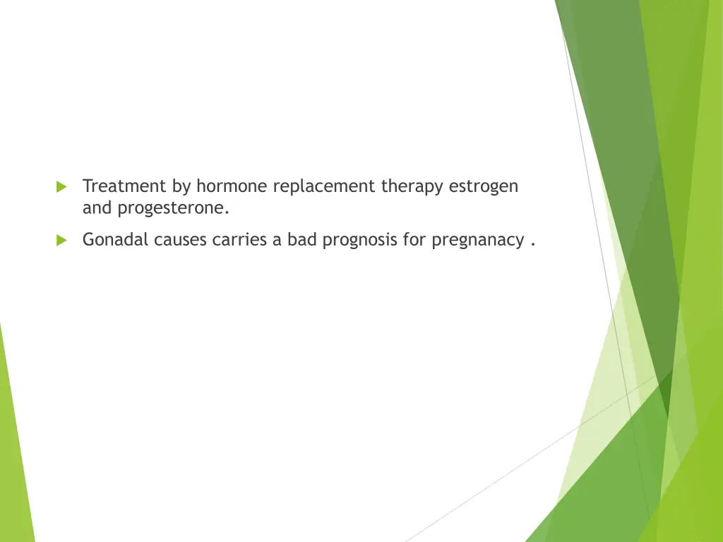 treatment by hormone replacement therapy estrogen