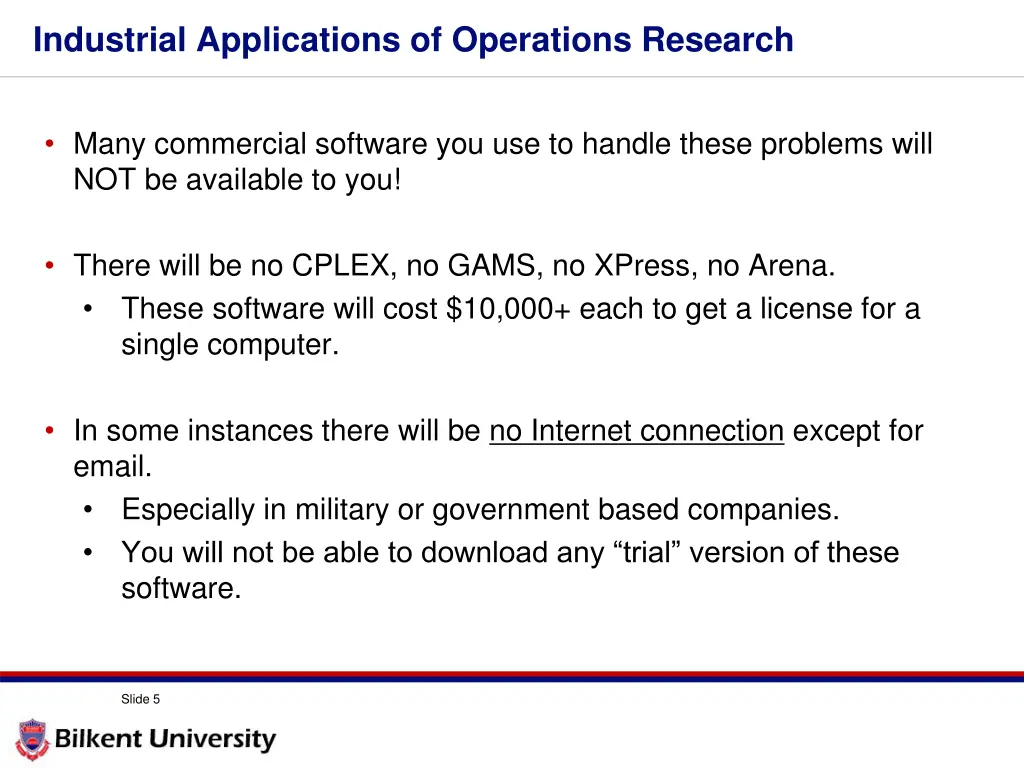industrial applications of operations research 2